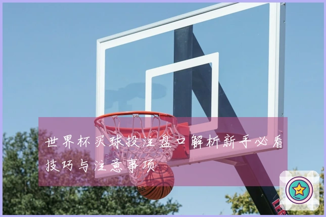 世界杯买球投注盘口解析新手必看技巧与注意事项